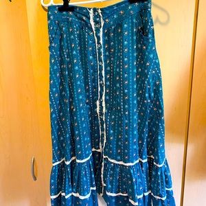 Gunne Sax skirt vintage 70s